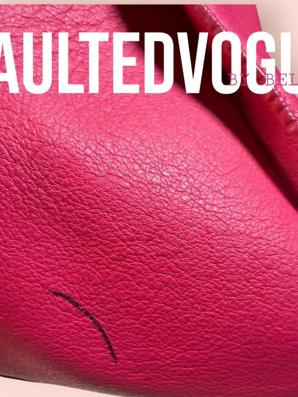 Christian Dior Addict Tote Bag Pink Orange Leather Dior Charm Shoulder Bag Large - Picture 3 of 16